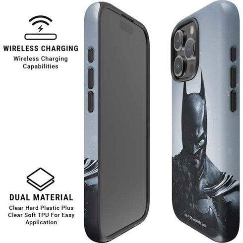 DC Comics Arkham Origins Batman iPhone 16 Pro Magsafe Impact Case